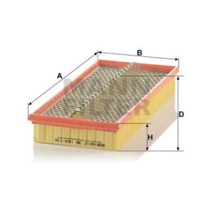 filtre a air mercedes 190 d 2 5 250 5cyl1457429783 lx96 1.jpg