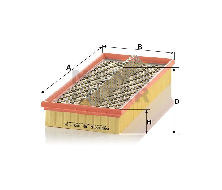 filtre a air mercedes 190 d 2 5 250 5cyl1457429783 lx96 1.jpg